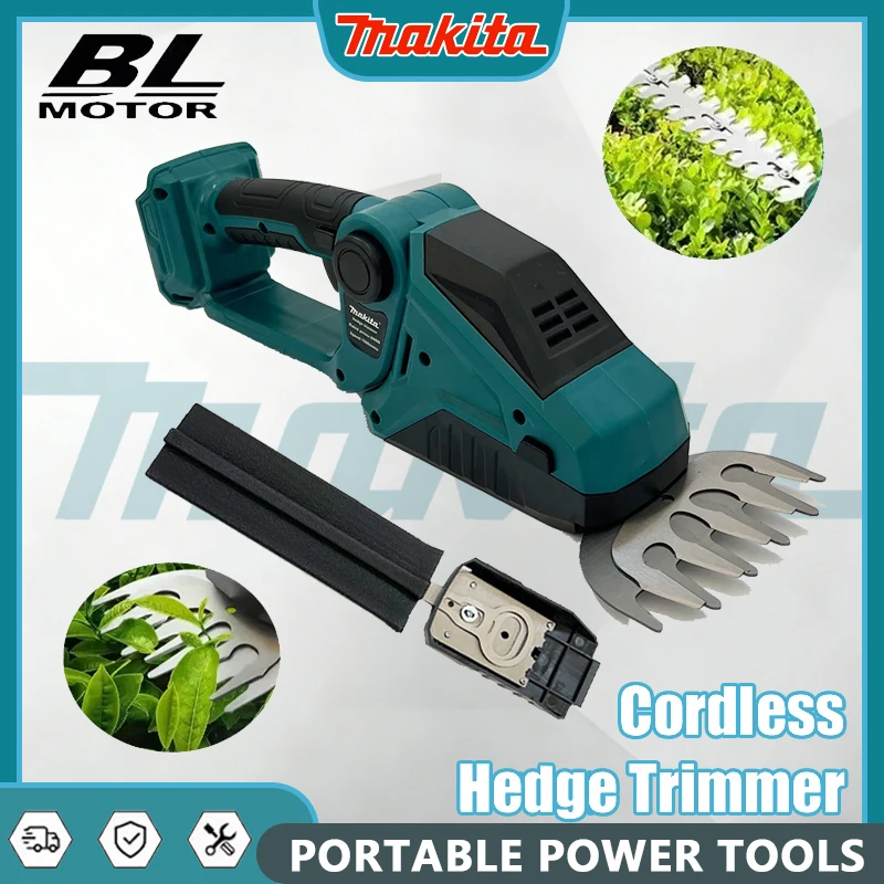 Hedge Trimmer Cordless - Makita Cordless Hedge Trimmer 2-in-1 Handheld