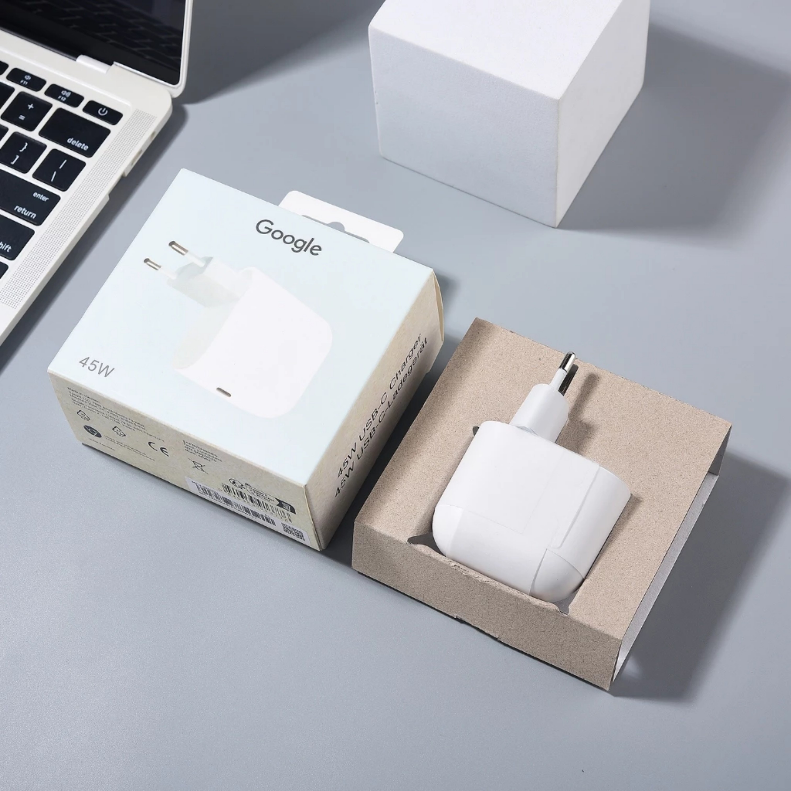 Outdoor Usb Power Adapter - For Google 45W Pixelbook Charger EU