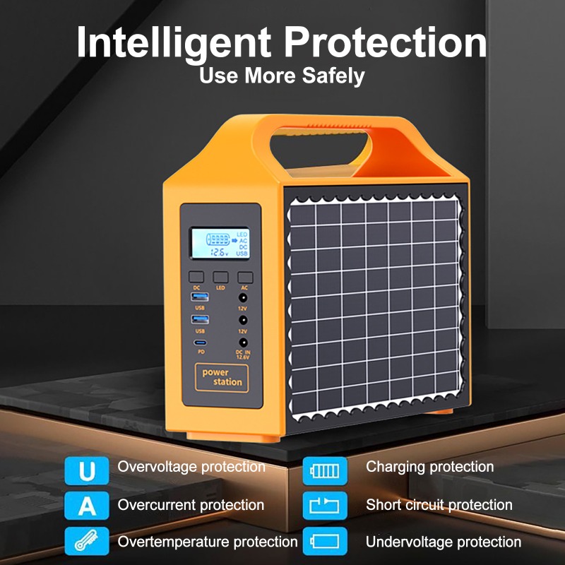 Panel Power Outdoor - Portable Power Station 100W 150W Solar