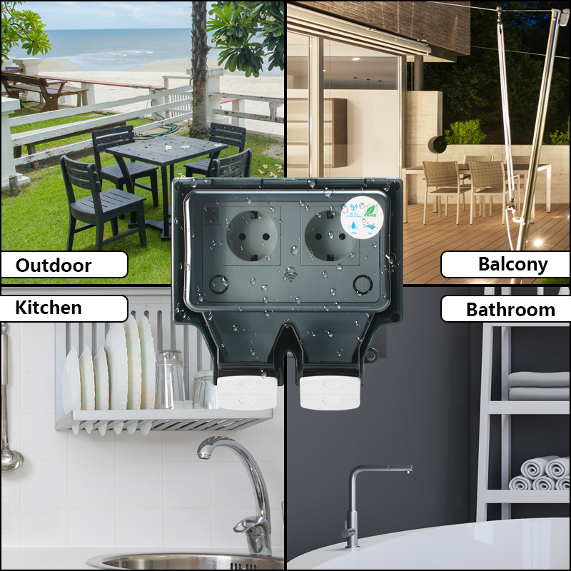 Avoir Tuya Wall Electrical Soc - огляд і ціна Outdoor Power Socket Cover