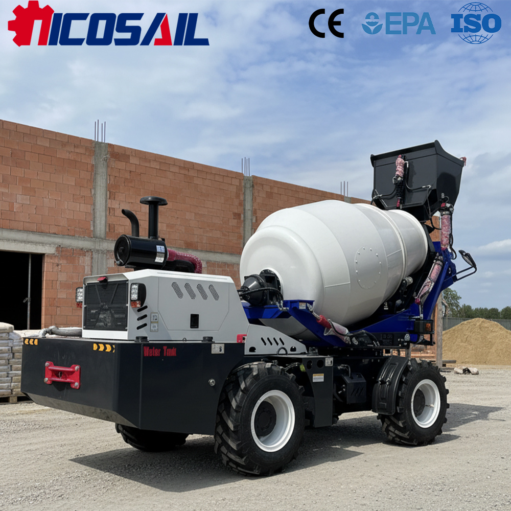 Small Concrete Mixer CE Approv - огляд і ціна Concrete Mixer Small