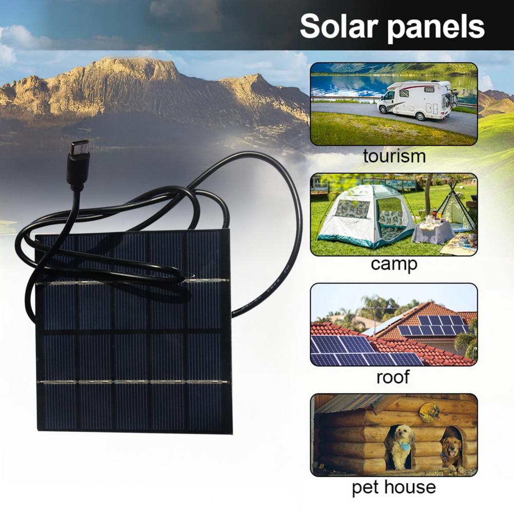 Portable Solar Charger Solar P - огляд і ціна Panel Power Outdoor