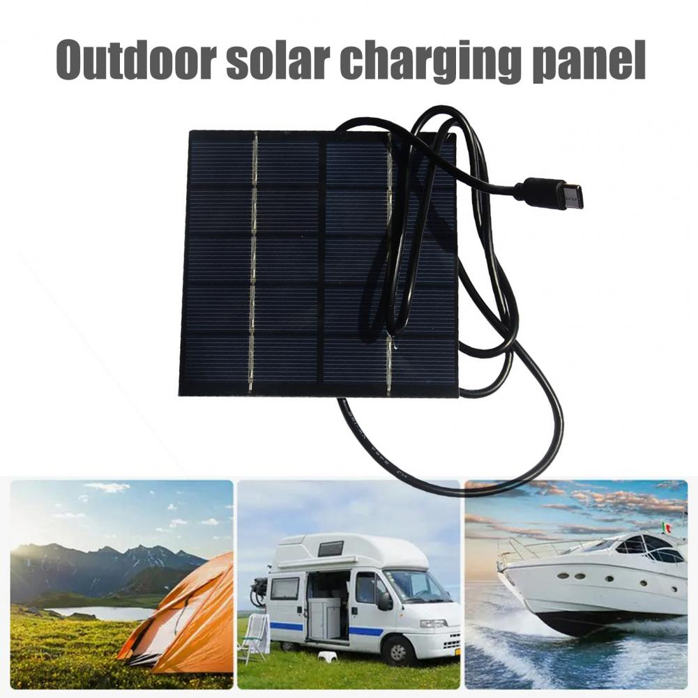 Portable Solar Charger Solar P - огляд і ціна Panel Power Outdoor