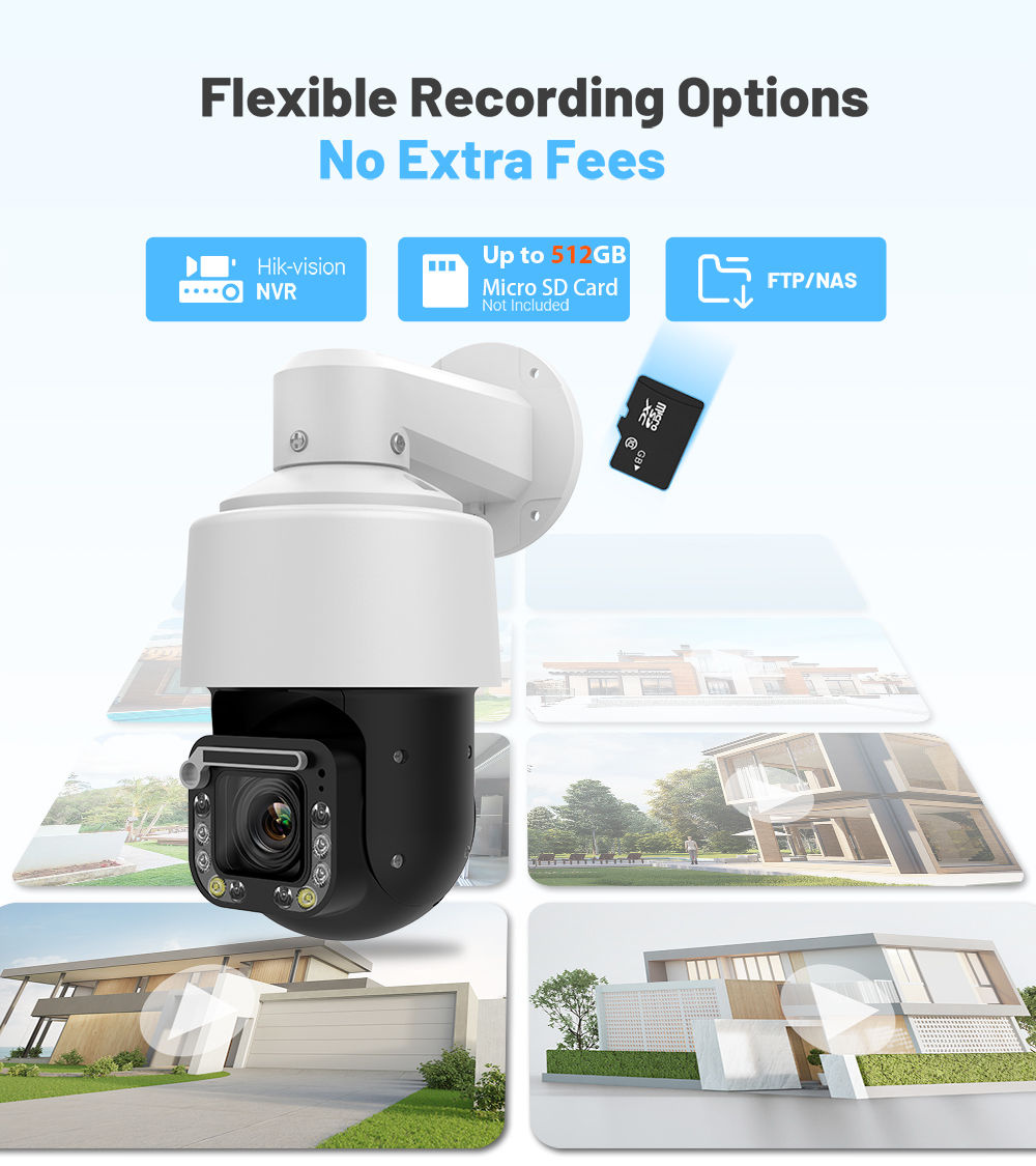 Vikylin 4K 8MP 18X Optical Zoo - огляд і ціна Outdoor Power G Motion