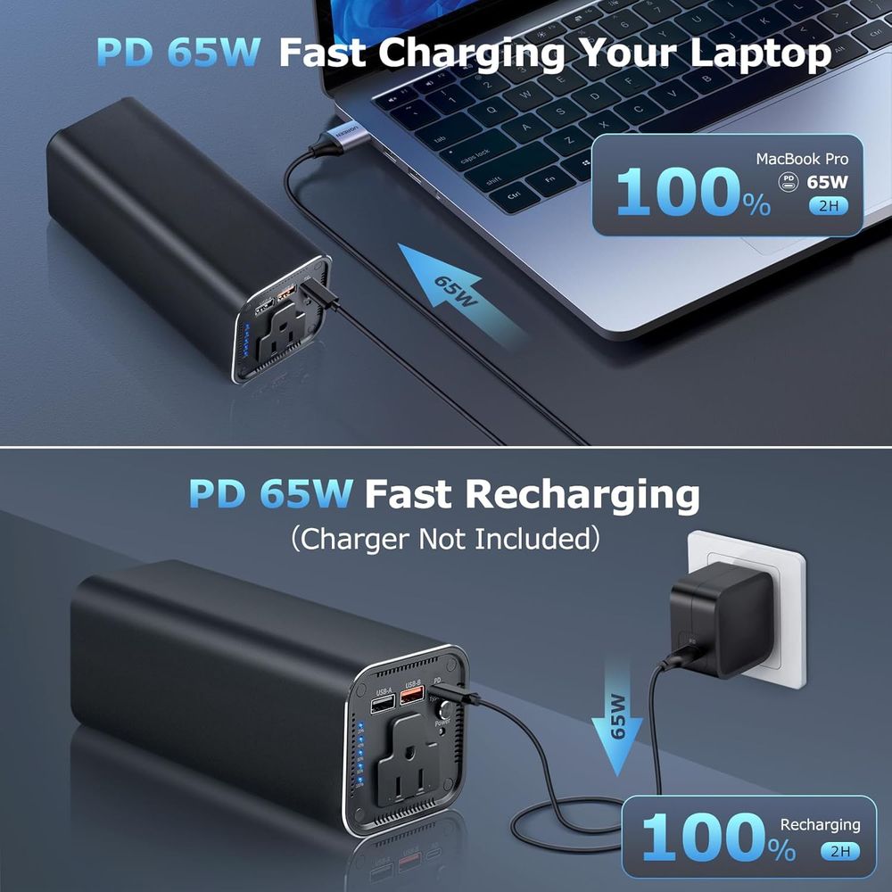 100W AC Outlet 98Wh Power Bank - огляд і ціна Outdoor Power Bank With Ac Outlet