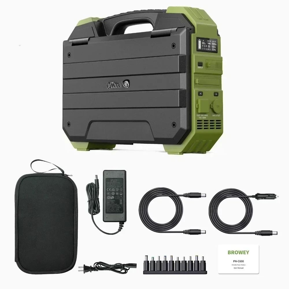 Portable Power Station 1000W L - огляд і ціна Outdoor Power Bank With Ac Outlet