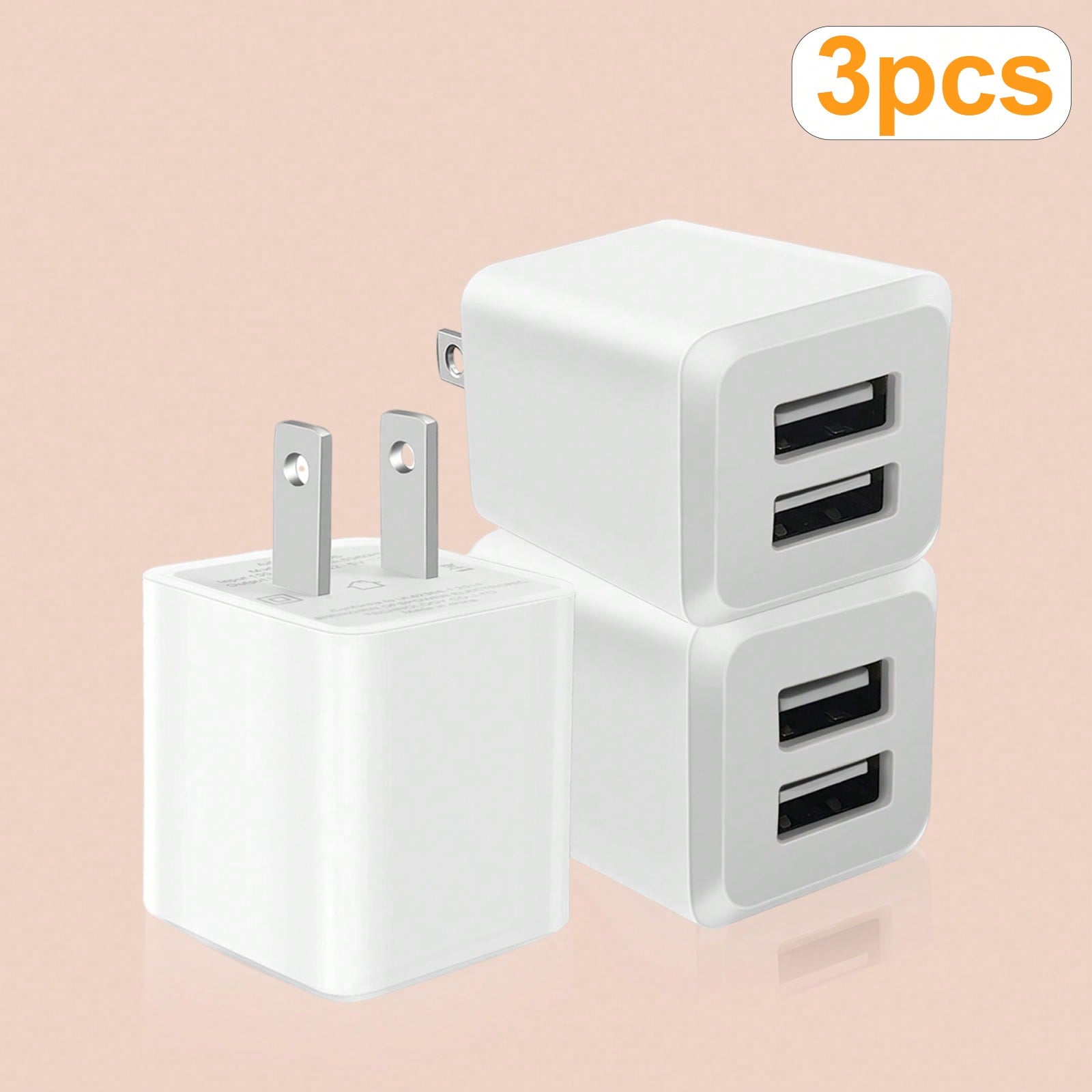 White US Plug Dual Port Fast C - огляд і ціна Outdoor Usb Power Adapter
