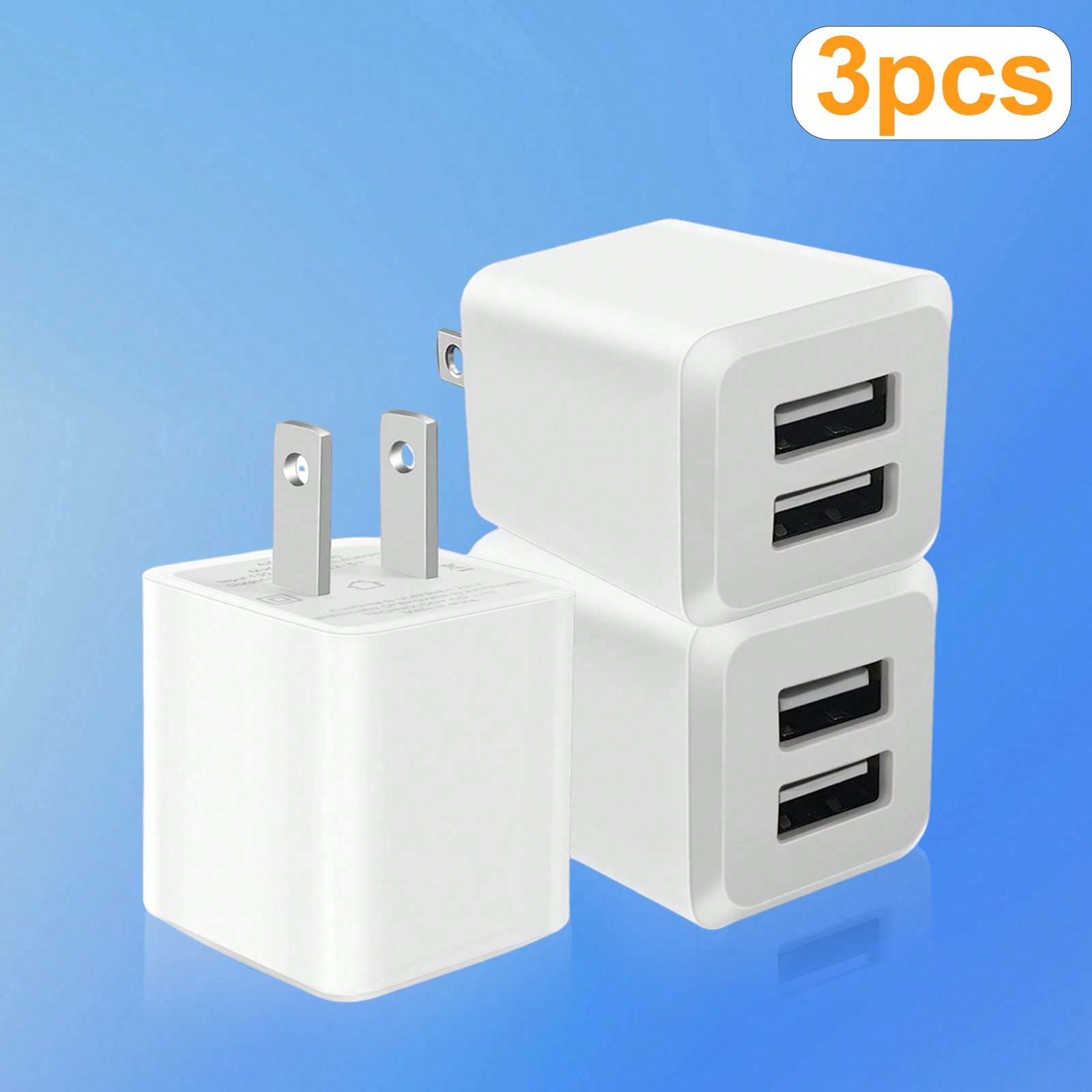 White US Plug Dual Port Fast C - огляд і ціна Outdoor Usb Power Adapter