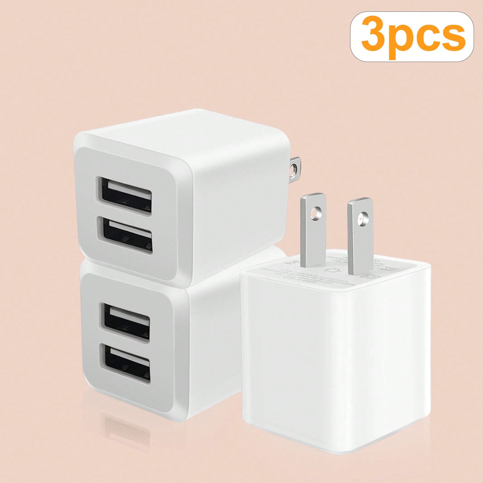 White US Plug Dual Port Fast C - огляд і ціна Outdoor Usb Power Adapter