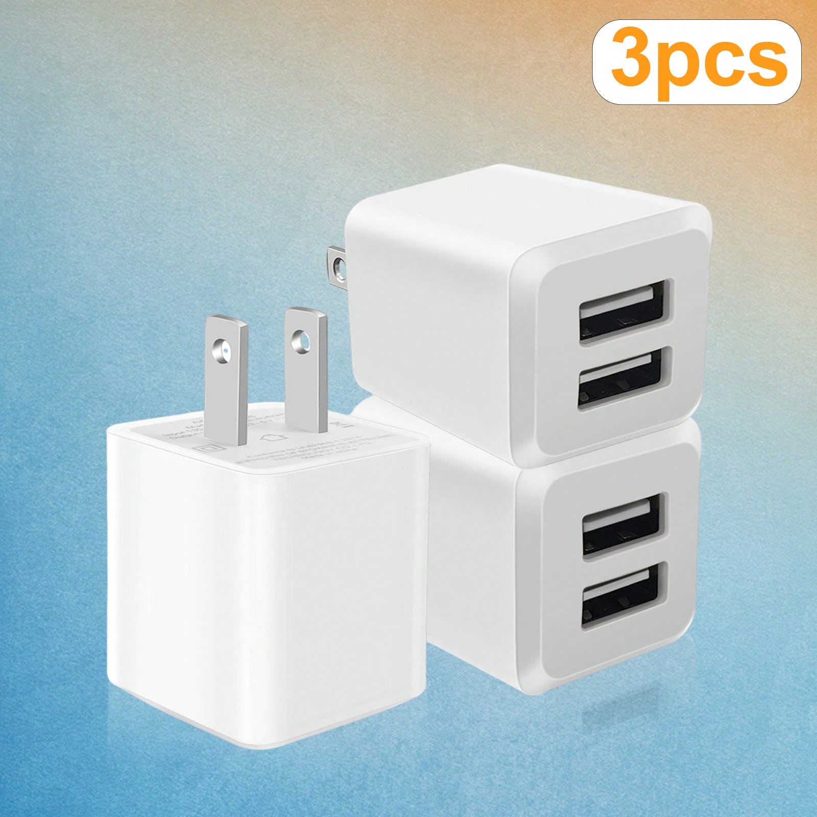 White US Plug Dual Port Fast C - огляд і ціна Outdoor Usb Power Adapter