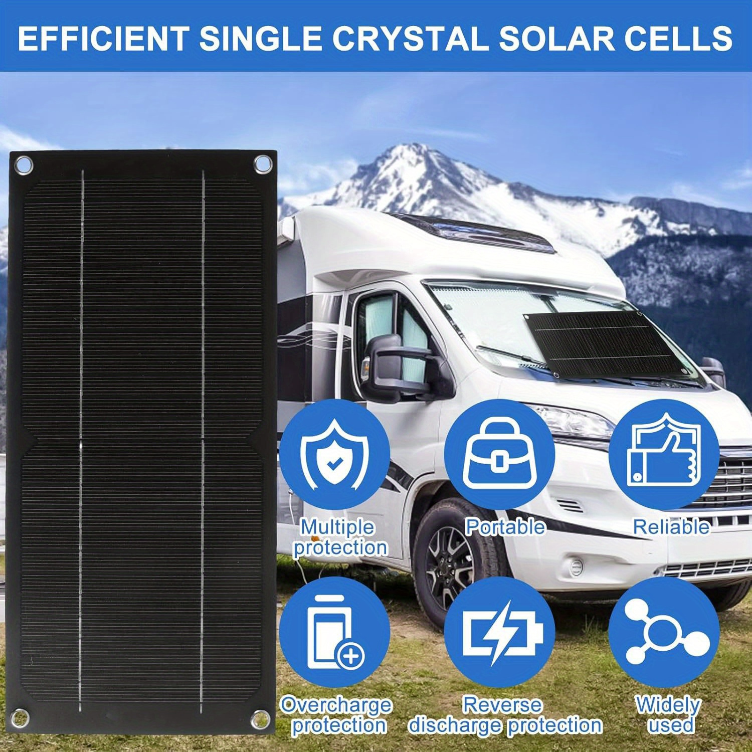 600W Monocrystalline Solar Pan - огляд і ціна Panel Power Outdoor