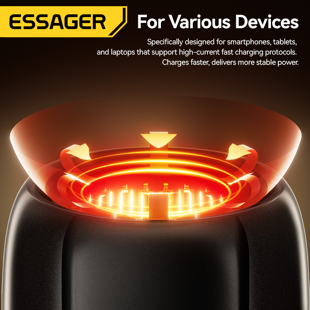 Essager 2 In 1 Type-C Mobile C - огляд і ціна Outdoor Usb Power Adapter