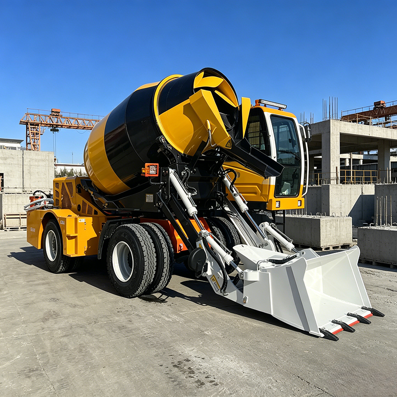 Self Loading Concrete Mixer Tr - огляд і ціна Concrete Mixer Small