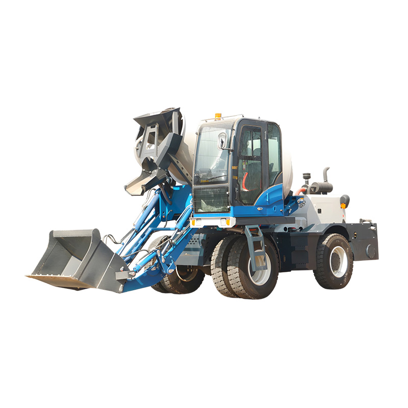 Mobile Mini Small Self Loading - огляд і ціна Concrete Mixer Small