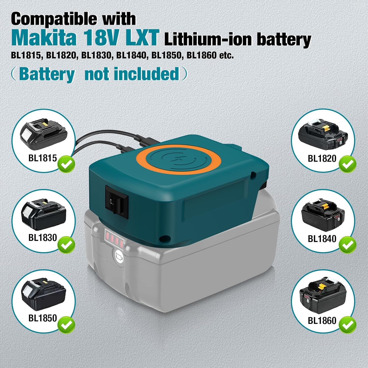 NEW Wireless Phone Charger for - огляд і ціна Outdoor Usb Power Adapter