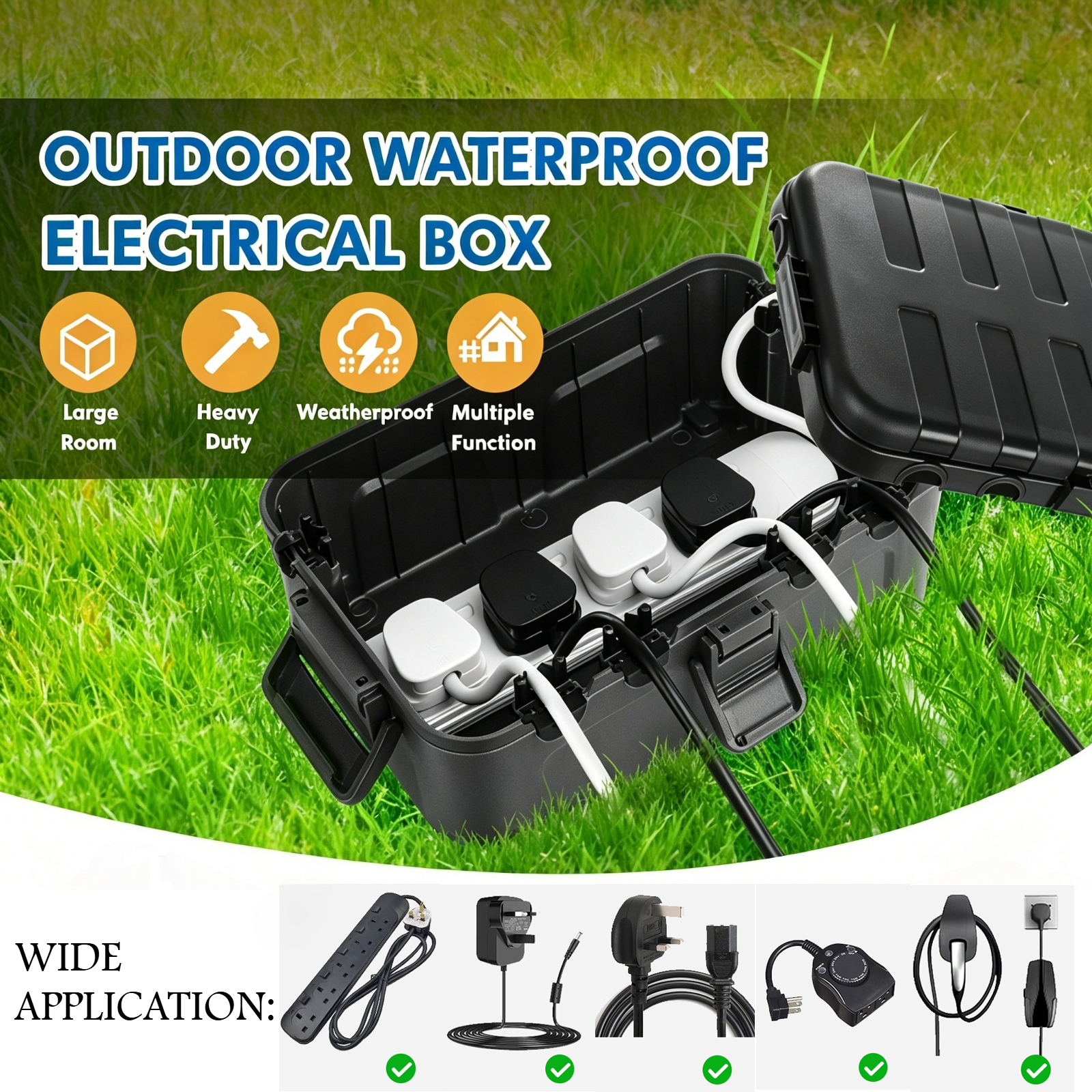 Restmo Large Outdoor Electrica - огляд і ціна Outdoor Power Socket Cover