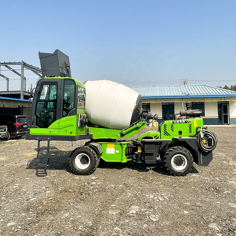 On Sale 1.8m3 CE ISO 4X4 Small - огляд і ціна Concrete Mixer Small