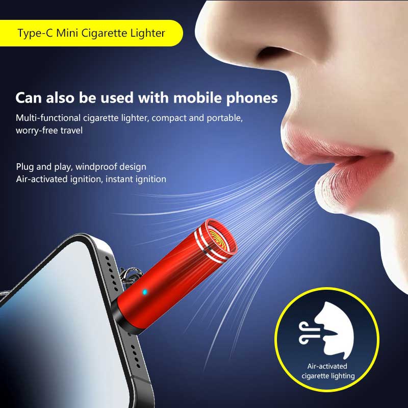 Mini Type C Mobile Phone Cigar - огляд і ціна Outdoor Usb Power Adapter