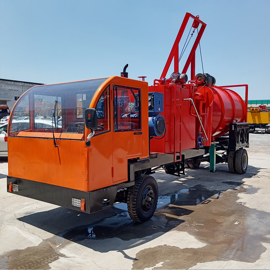 Mobile Cement Mixer with Pump  - огляд і ціна Concrete Mixer Small