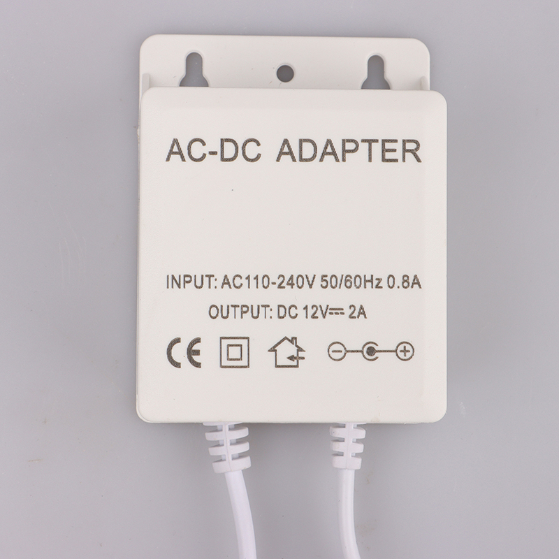 AC/DC 12V 2A 2000ma CCTV camer - огляд і ціна Outdoor Power Supply 12V