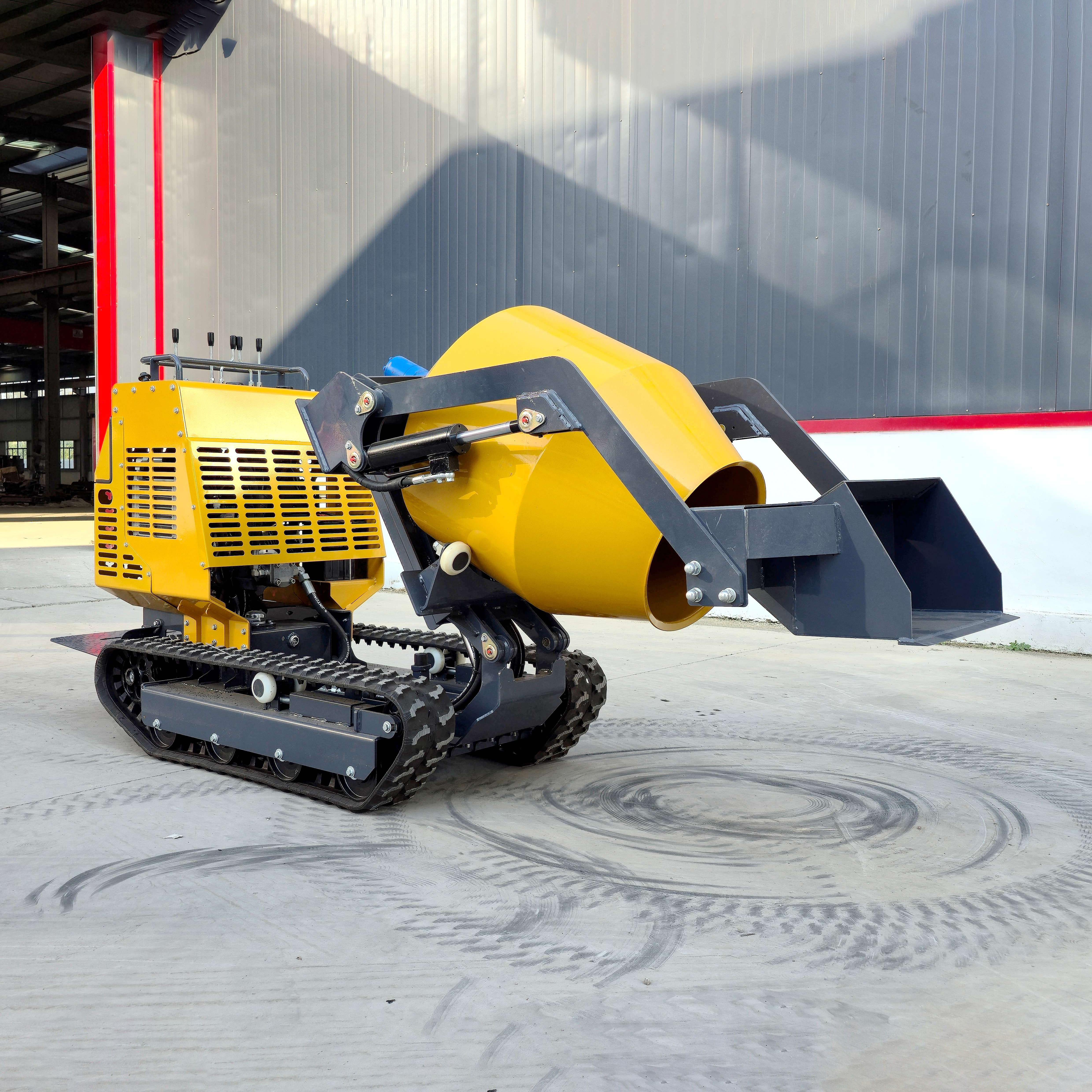 Self Walking Tracked Concrete  - огляд і ціна Concrete Mixer Small