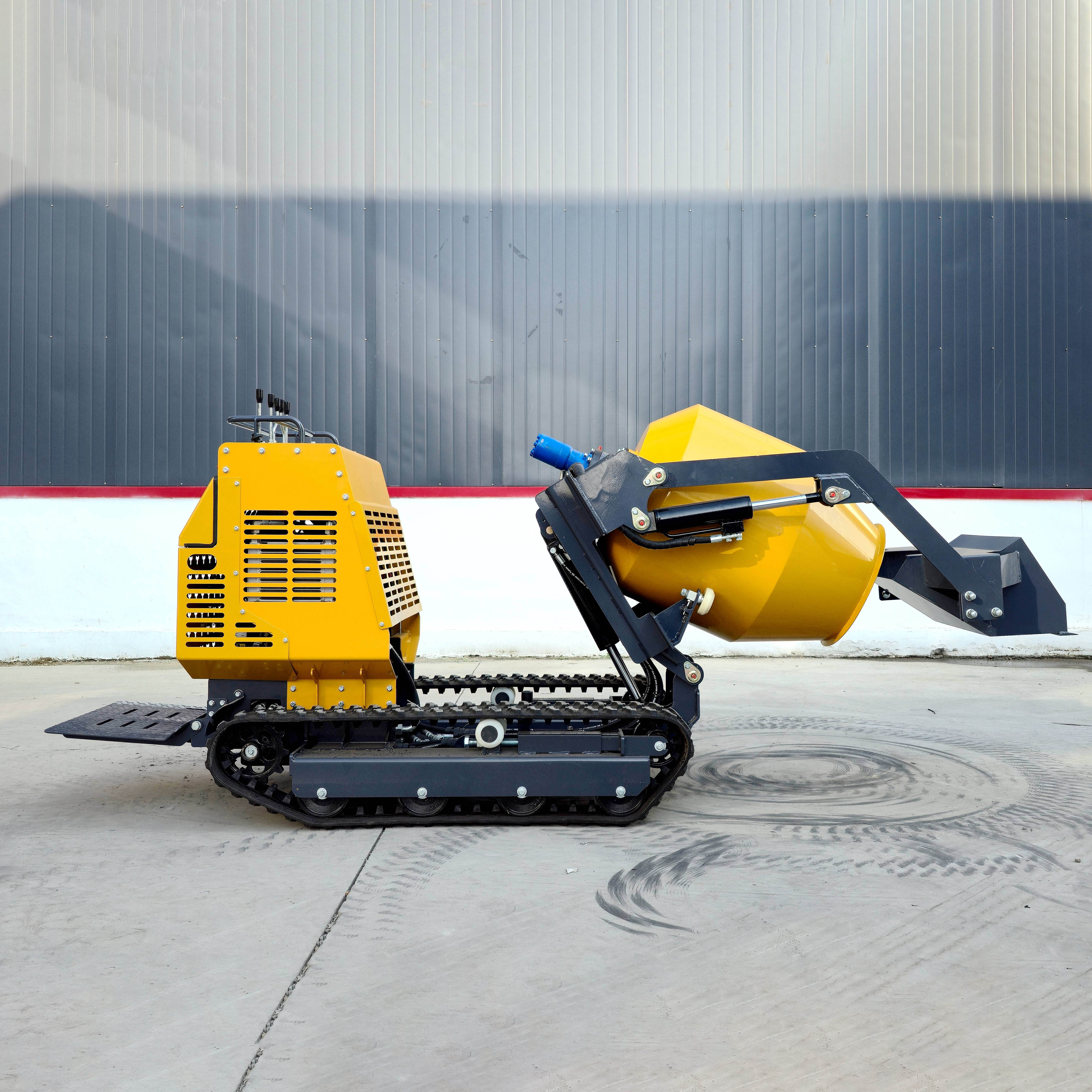 Self Walking Tracked Concrete  - огляд і ціна Concrete Mixer Small