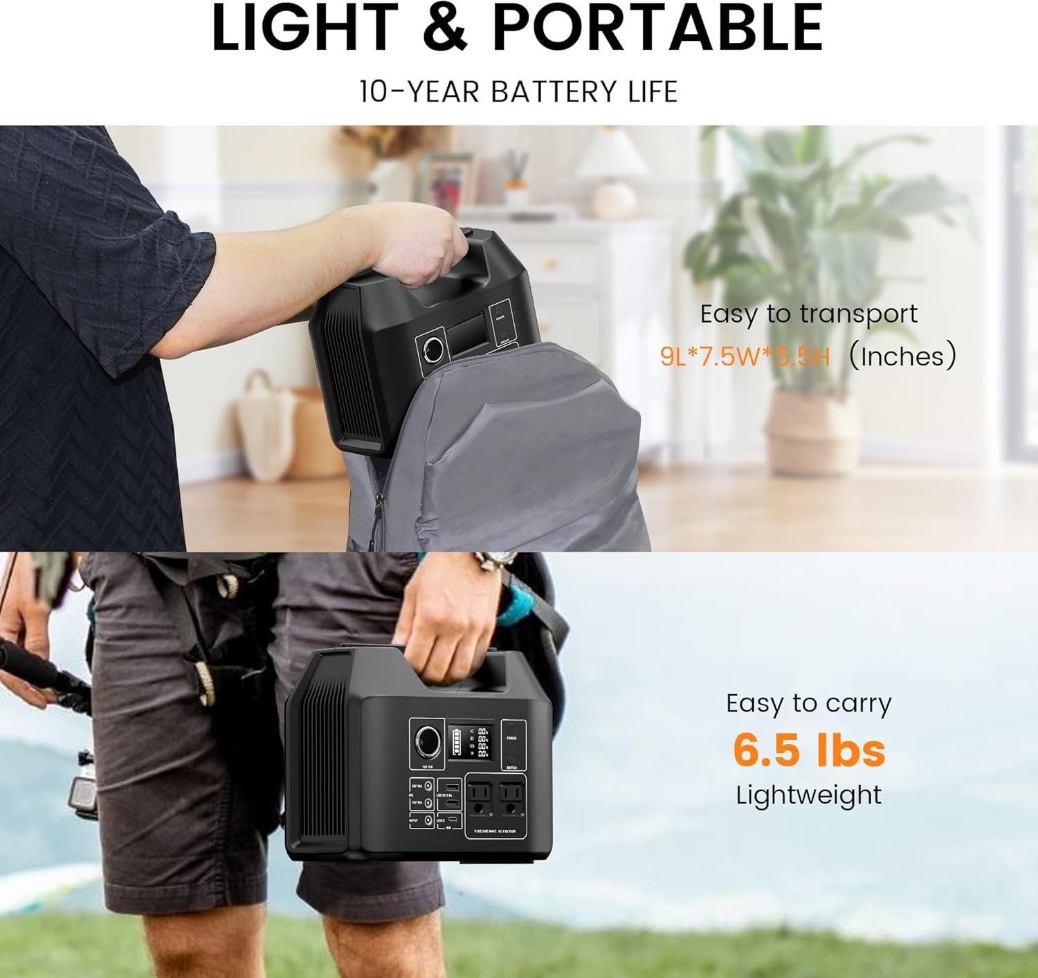80000mAh,256Wh LiFePO4 Battery - огляд і ціна Outdoor Power Bank With Ac Outlet