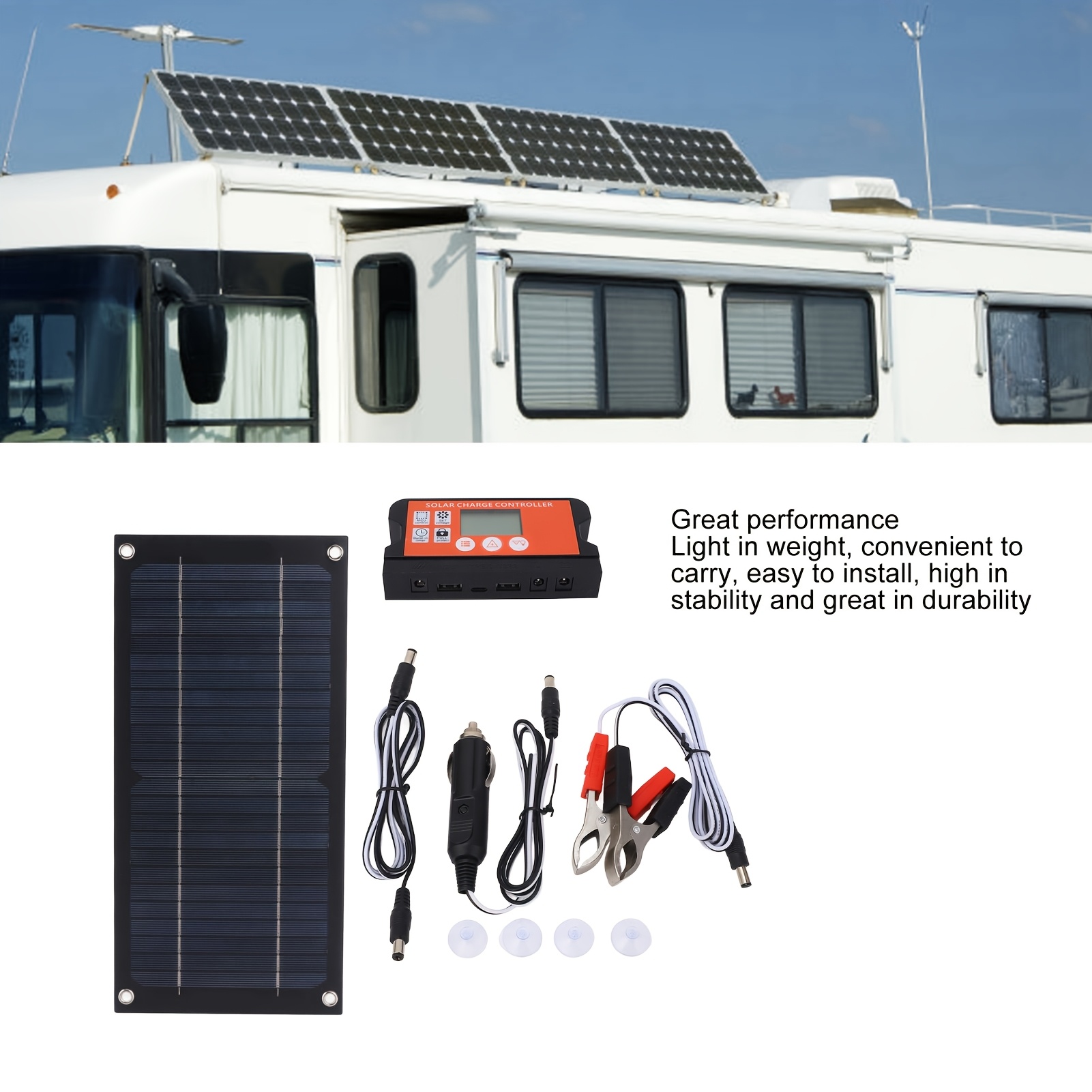 2026 New 18V 100A Solar Panel  - огляд і ціна Outdoor Power Supply 12V