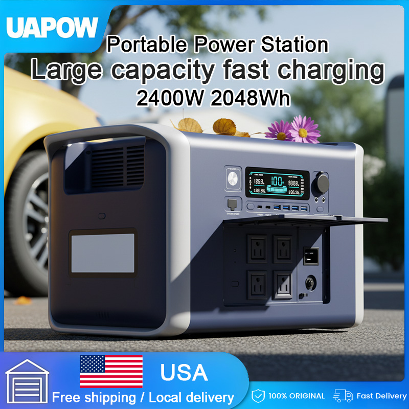 UAPOW 2400W Portable Power Sta - огляд і ціна Outdoor Power Bank With Ac Outlet