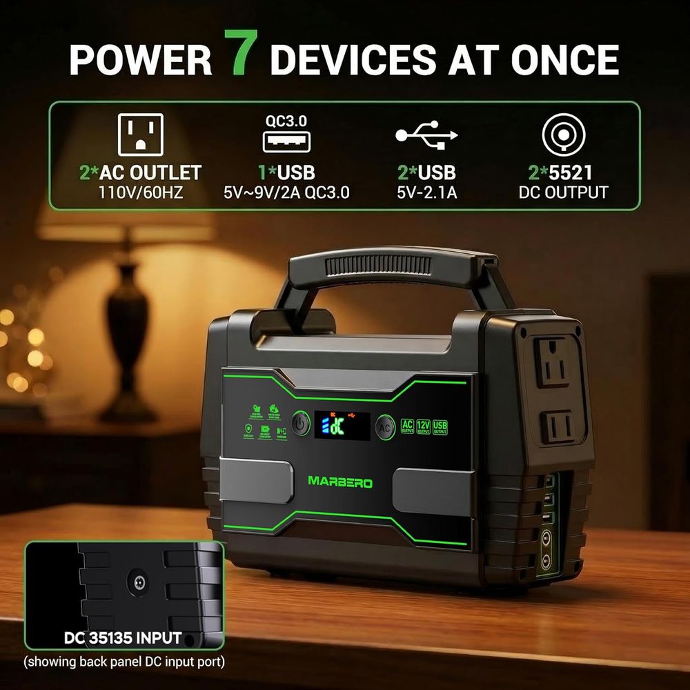 155Wh Portable Power Station w - огляд і ціна Panel Power Outdoor