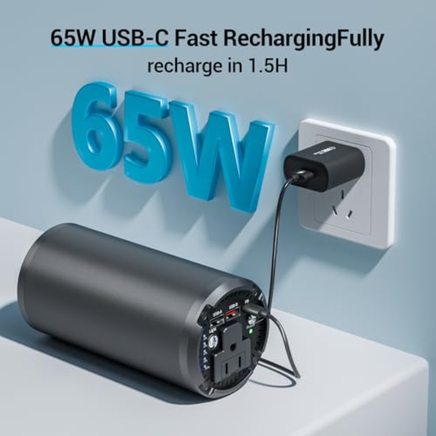 Portable Charger Laptop Power  - огляд і ціна Outdoor Power Bank With Ac Outlet