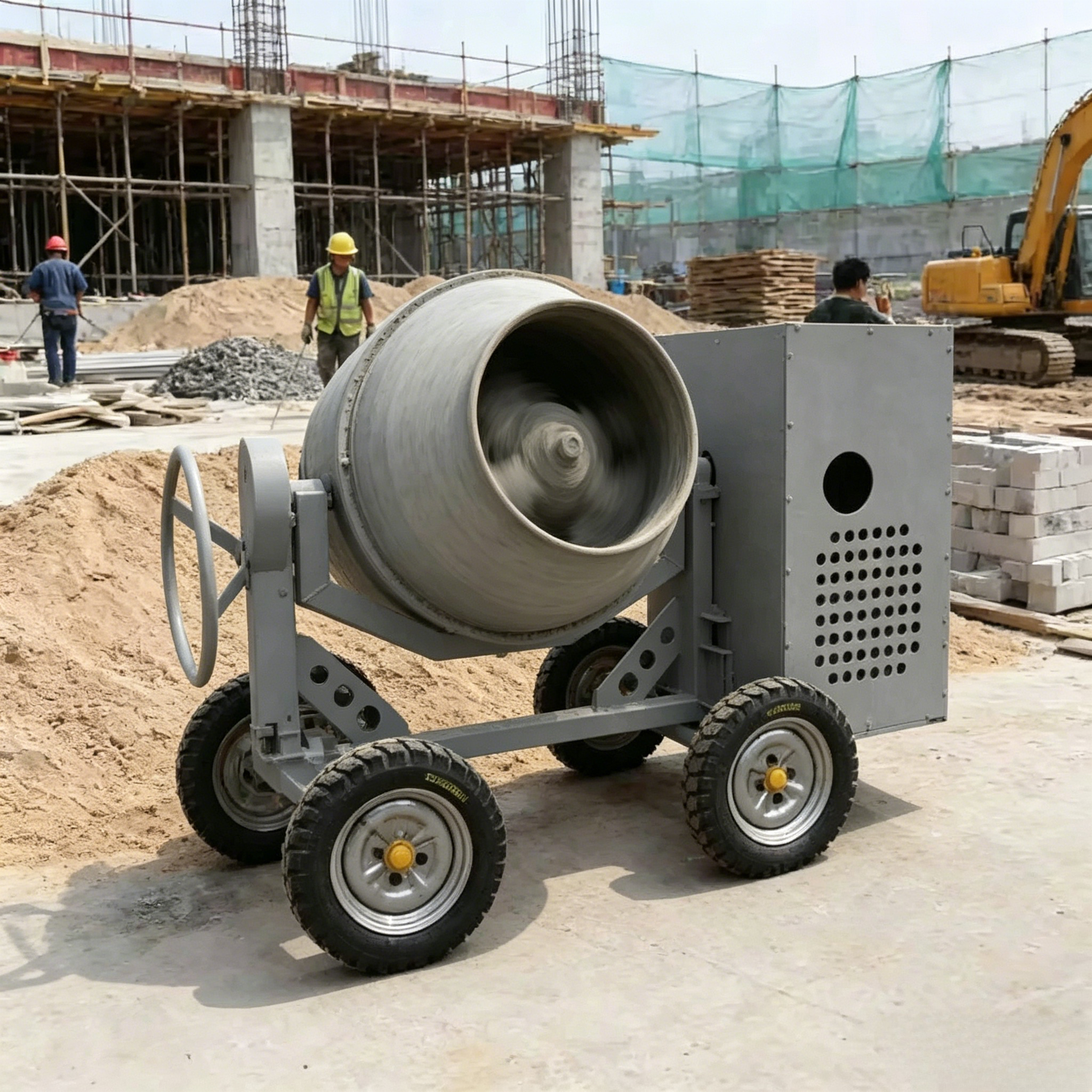 YG Customized Concrete Mixer D - огляд і ціна Concrete Mixer Small
