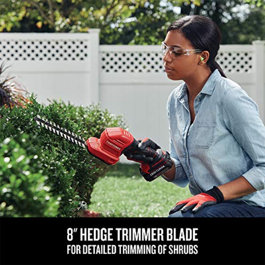 V20 4 In Cordless Handheld Gra - огляд і ціна Hedge Trimmer Cordless