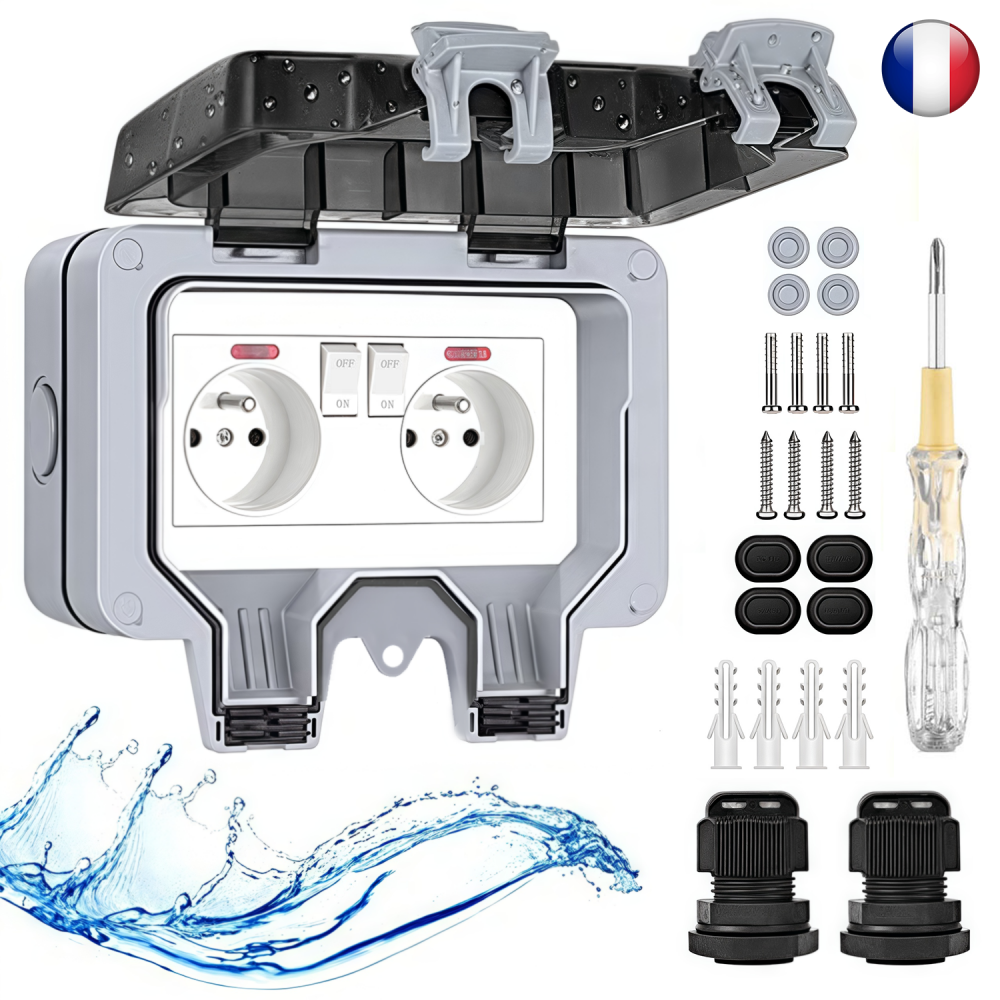 EIOMR France IP66 Weatherproof - огляд і ціна Outdoor Usb Power Adapter