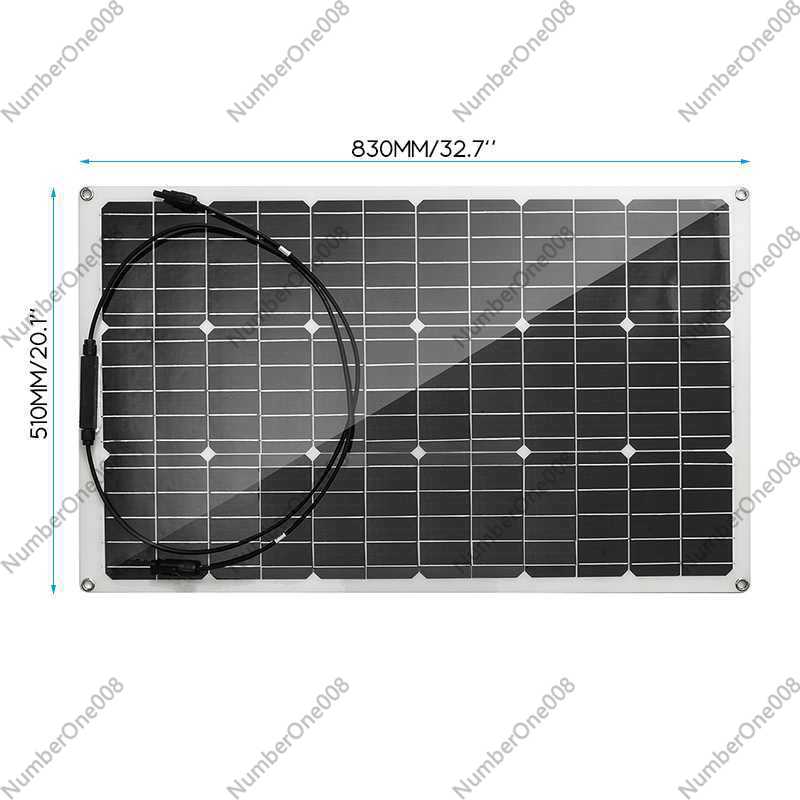 80W 18V Monocrystalline Solar  - огляд і ціна Panel Power Outdoor
