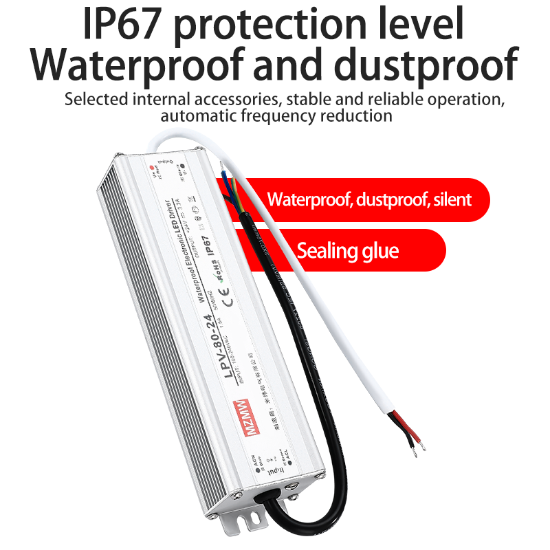 IP67 Waterproof Switching Powe - огляд і ціна Outdoor Power Supply 12V