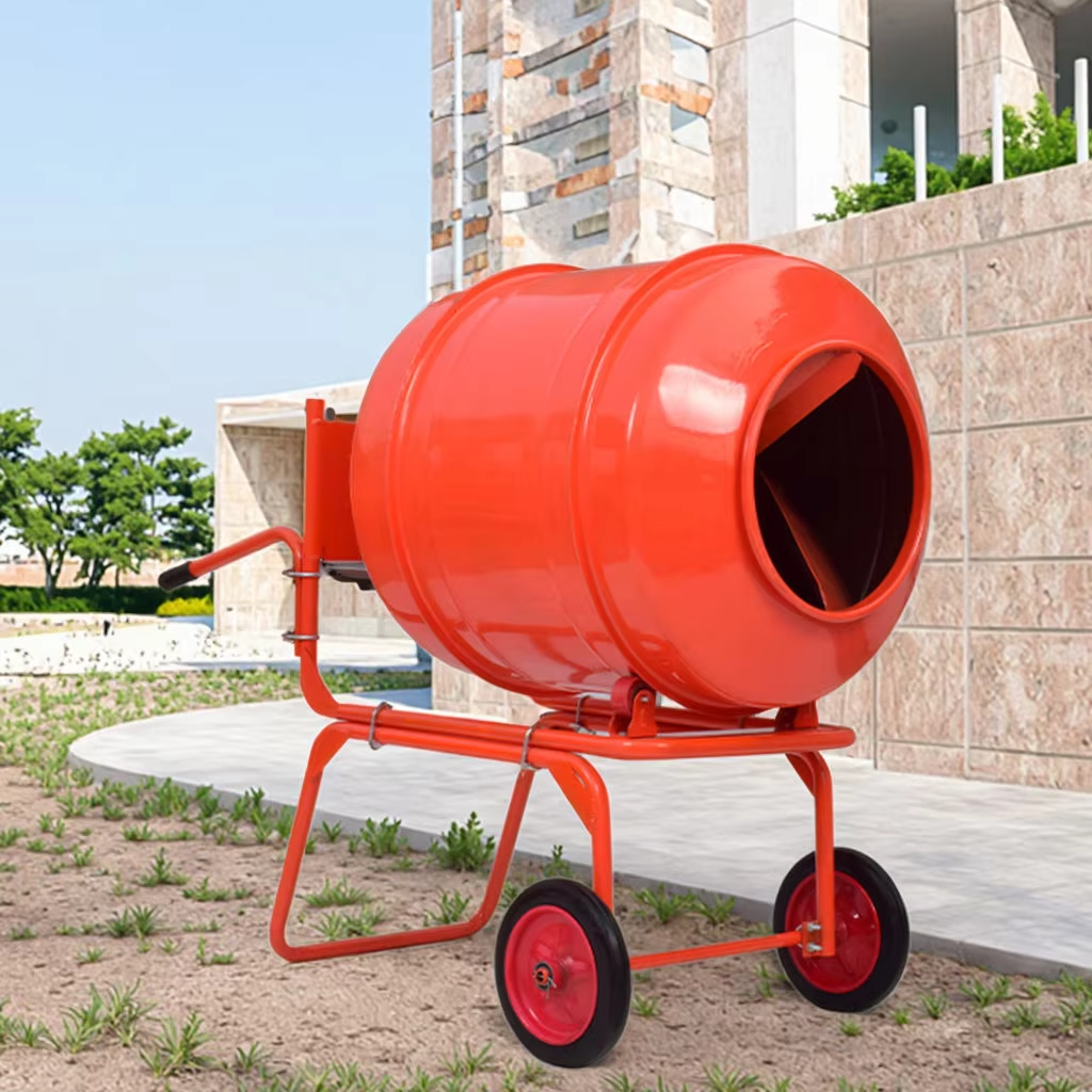 350L Hand Push Horizontal Smal - огляд і ціна Concrete Mixer Small