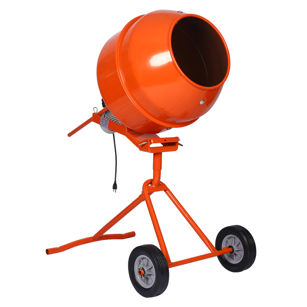 5.0 cu. ft. Portable Concrete  - огляд і ціна Concrete Mixer Small