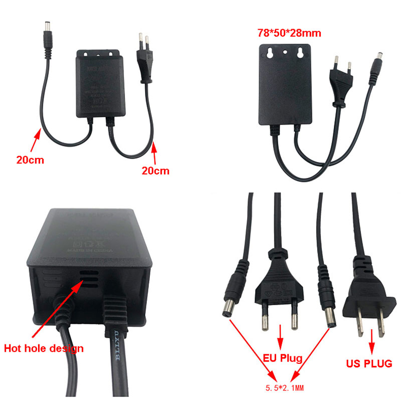 Power Adapter US/EU Outdoor Wa - огляд і ціна Outdoor Power Supply 12V