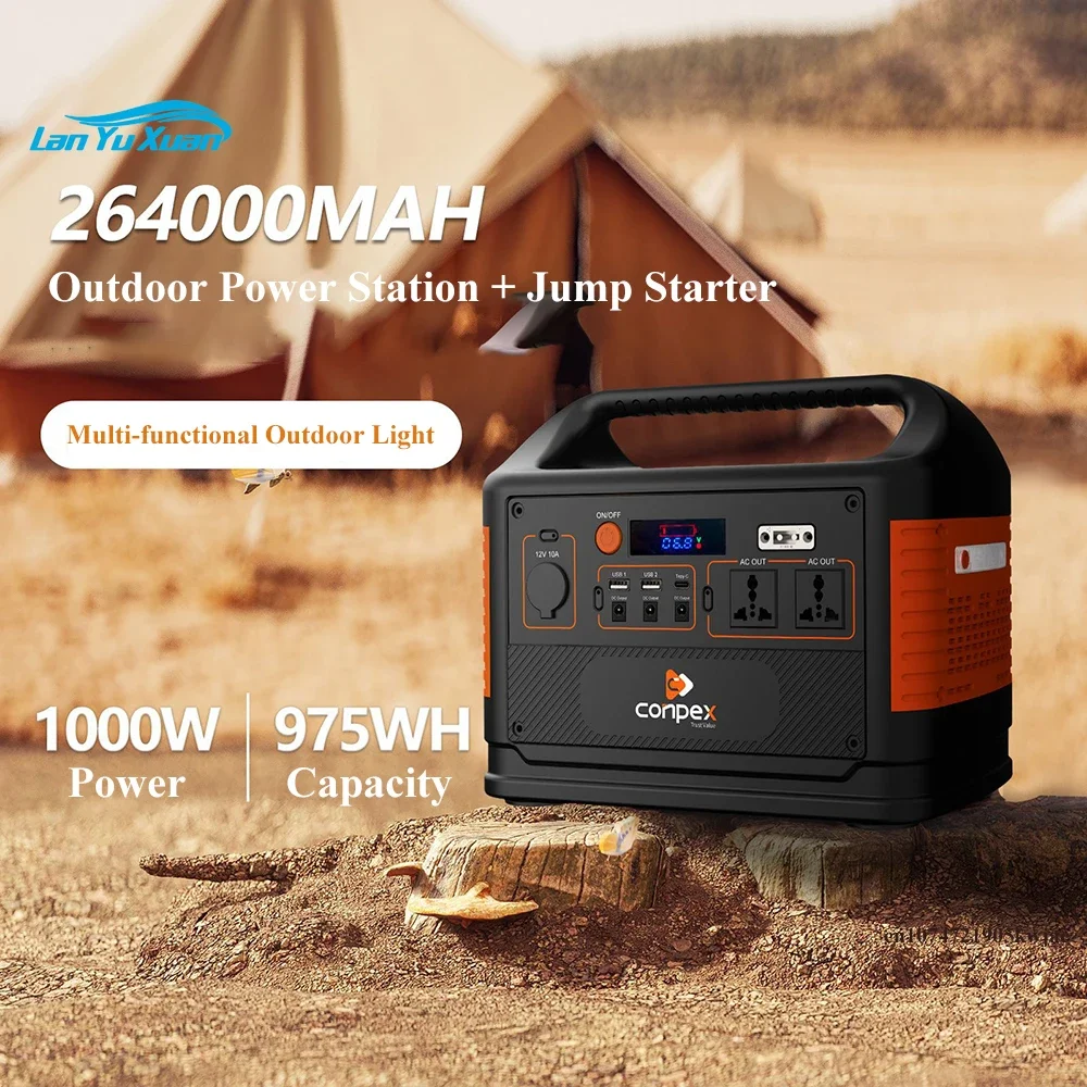 220V Portable Power Station 10 - огляд і ціна Outdoor Power Bank With Ac Outlet