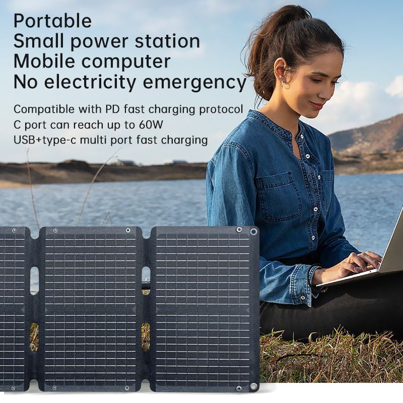 In Stock 65W 110W Portable Fol - огляд і ціна Panel Power Outdoor