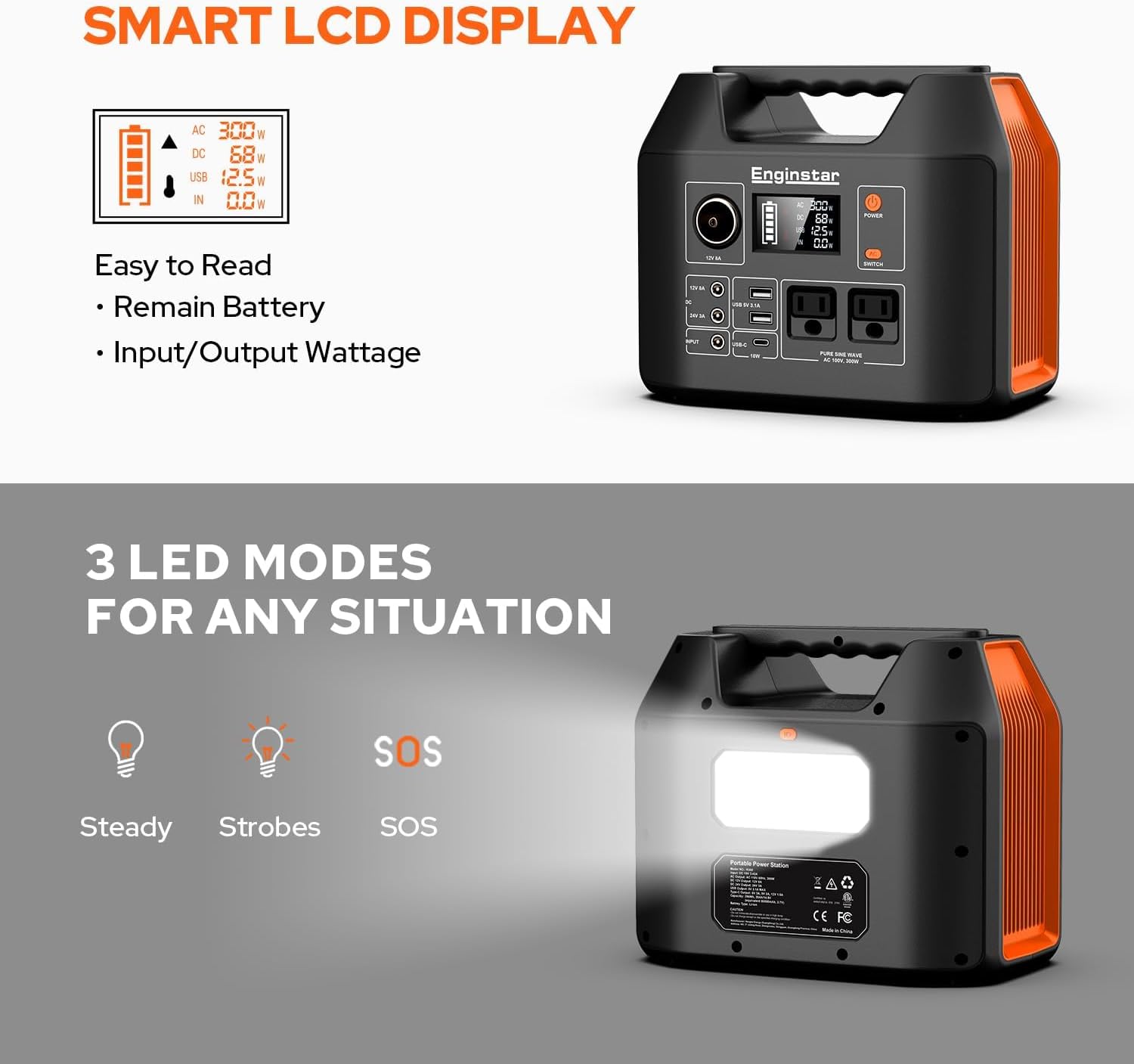 Portable Power Station 300W 29 - огляд і ціна Outdoor Power Bank With Ac Outlet