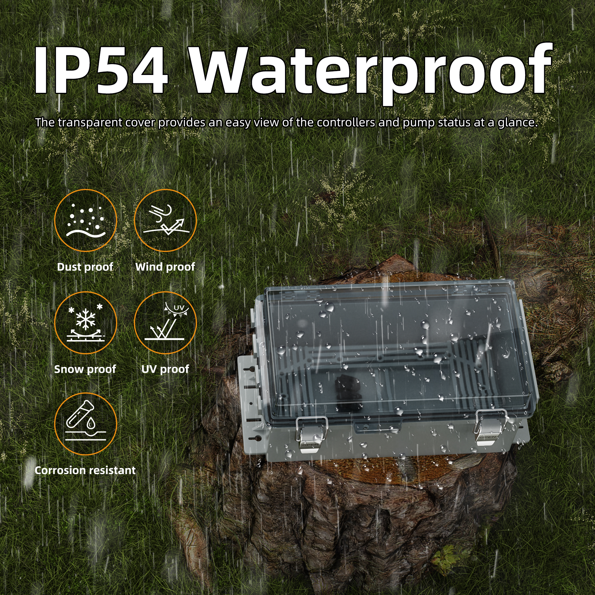 DaierTek 9x5x4.3“ Outdoor Exte - огляд і ціна Outdoor Power Socket Cover