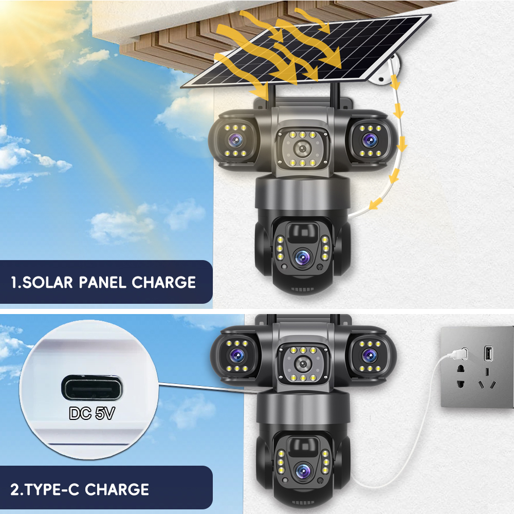 12MP Solar Camera 4G Outdoor C - огляд і ціна Outdoor Power G Motion