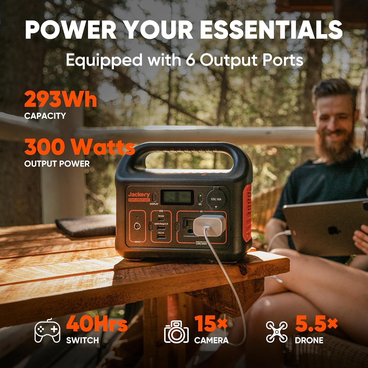 Portable Power Station Explore - огляд і ціна Panel Power Outdoor