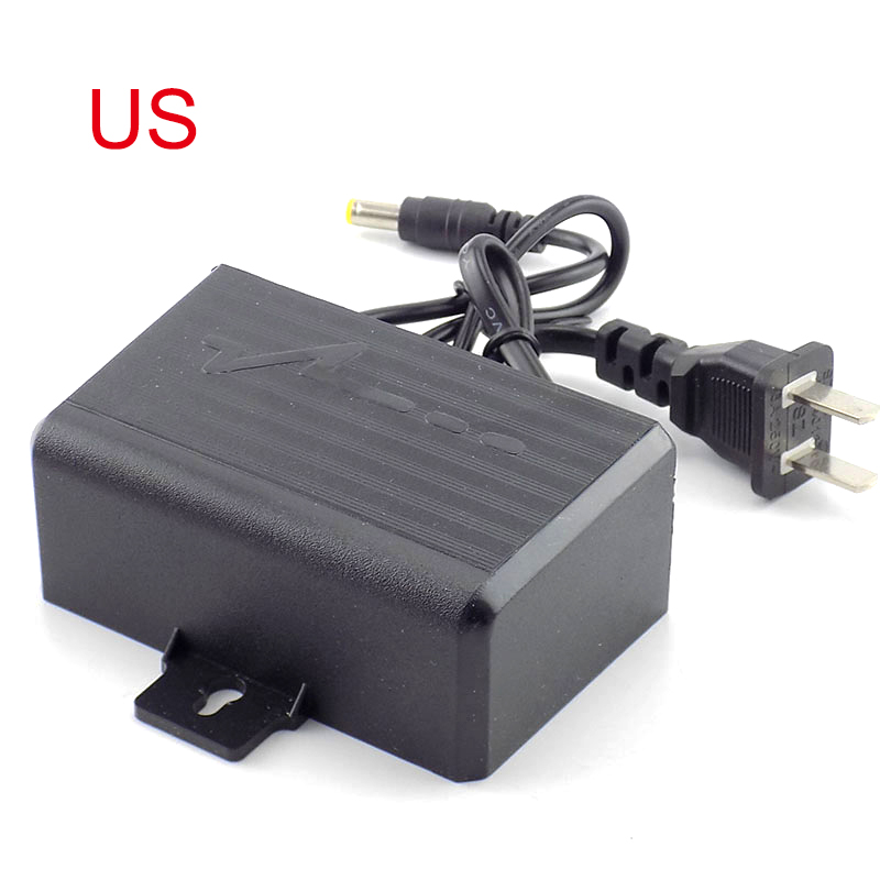 AC/DC 12V 2A 2000ma CCTV camer - огляд і ціна Outdoor Power Supply 12V