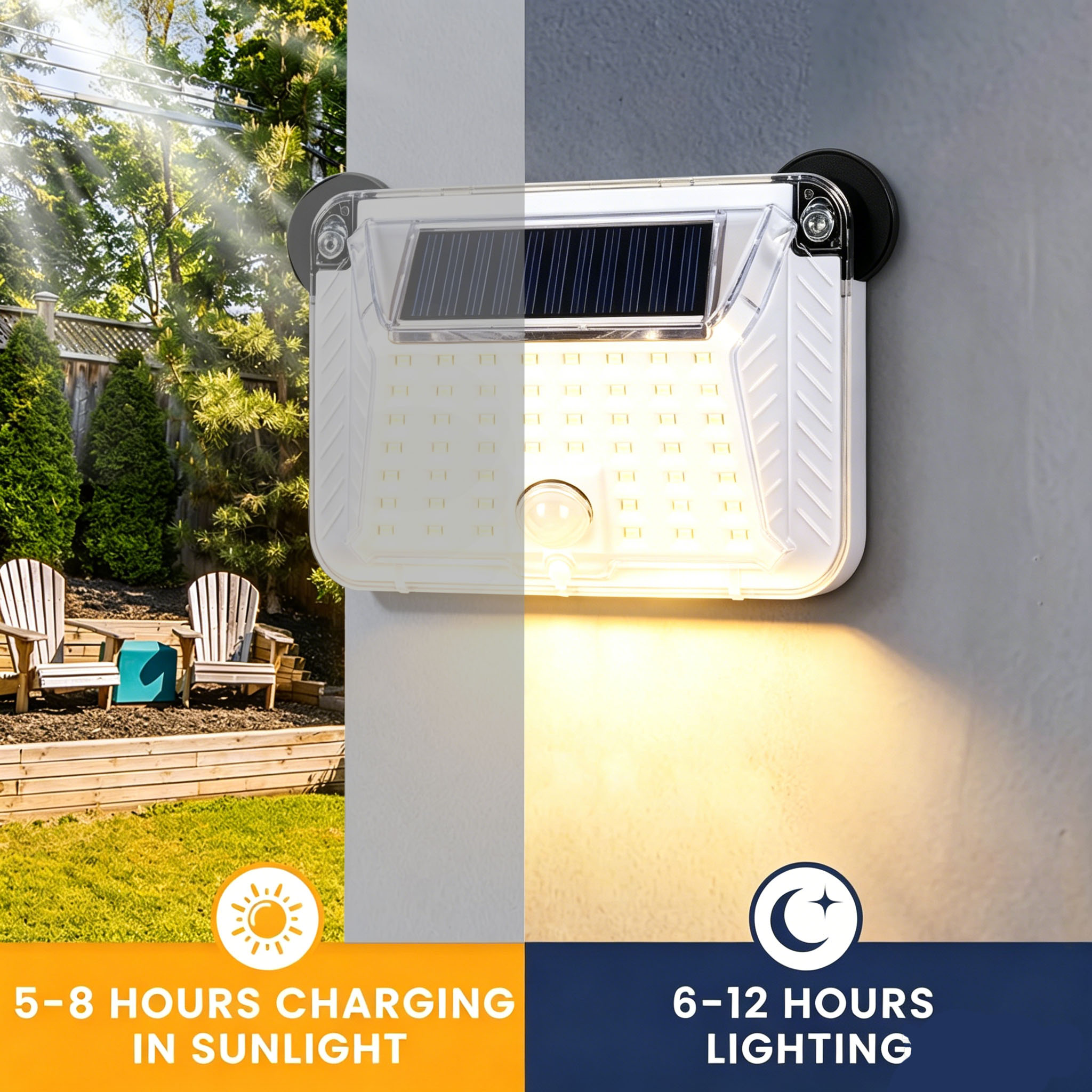 Magnetic trailer solar lamp, w - огляд і ціна Outdoor Power G Motion