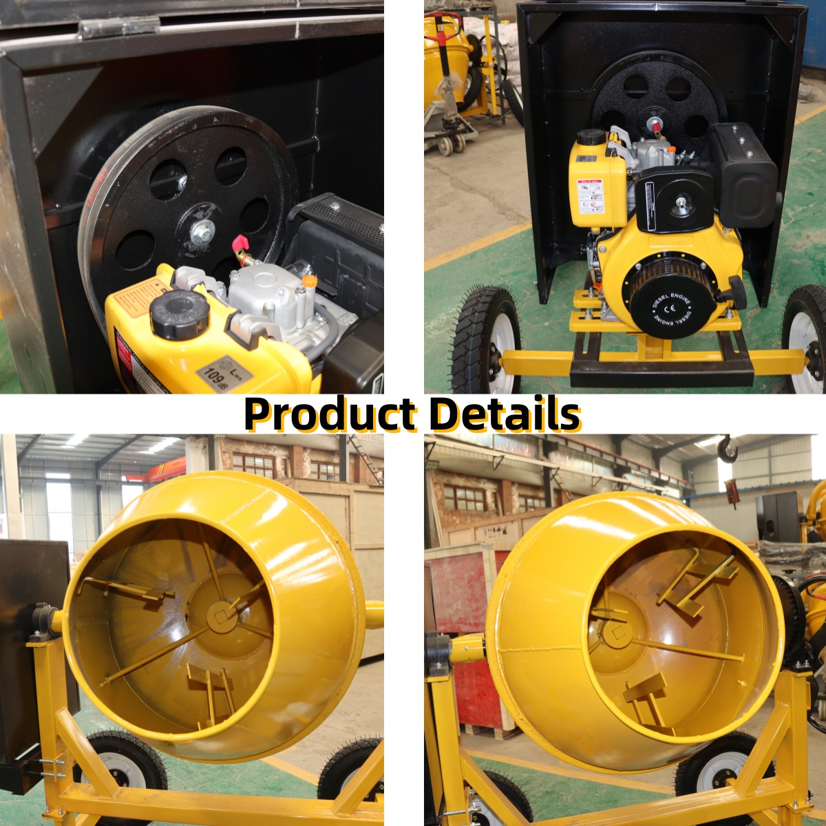 High Efficiency Portable Mini  - огляд і ціна Concrete Mixer Small